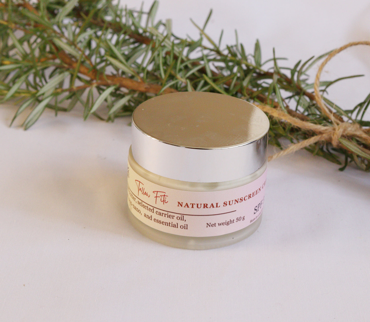 Natural sunscreen